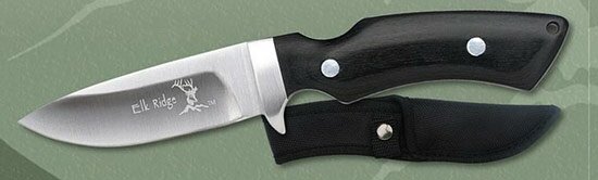 Knife Elk Ridge Trekker Pakka Wood