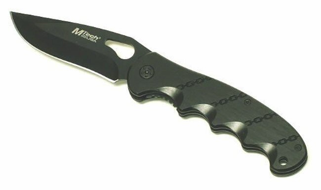 Knife M-Tech Black Aluminium Folder