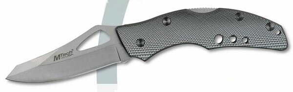 Knife M-Tech Silver Lockback Folder