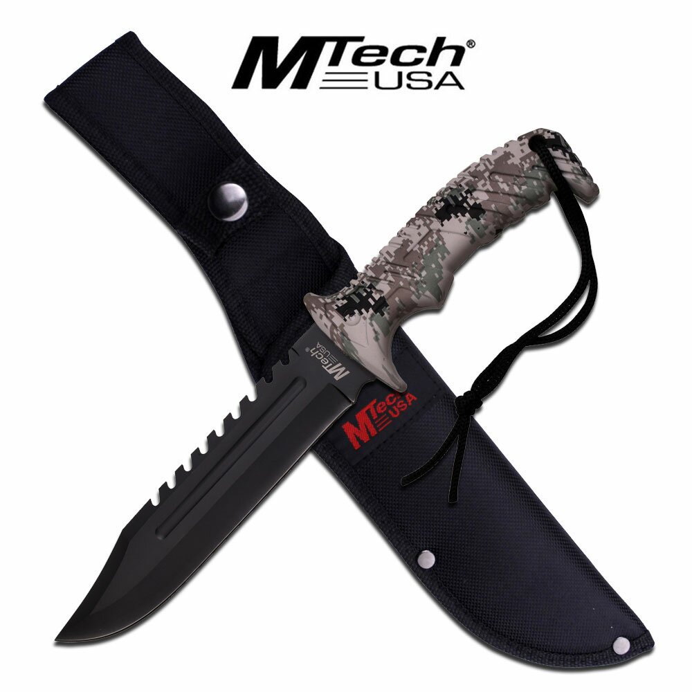 MTech Fixed Army Digital Camo Knife
